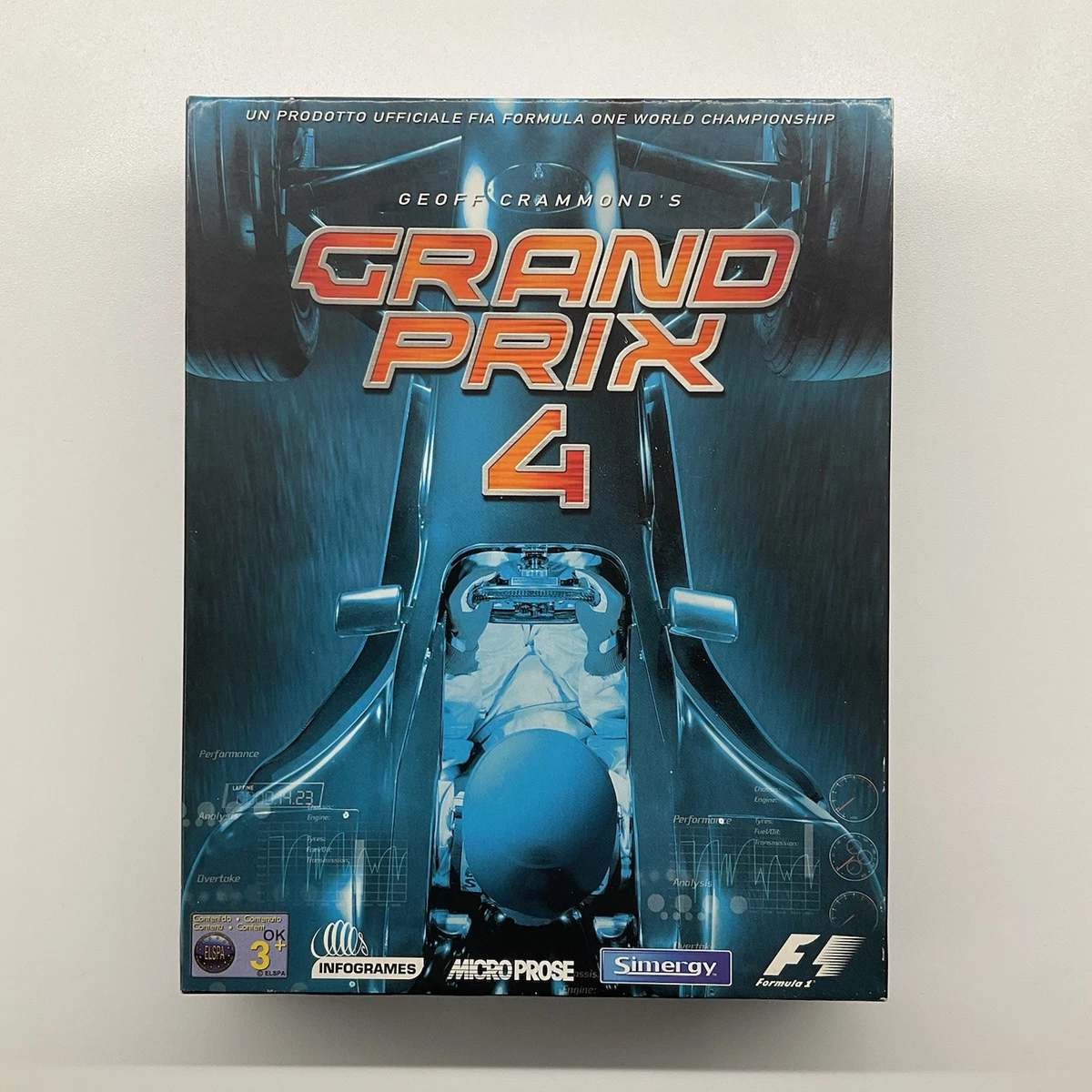 Grand Prix 3 By Geoff Crammond - PC Big Box Version Française - Complet - MicroProse