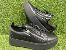 Giuseppe ZanottiGail zip-detail glitter low-top sneakers 42 EU