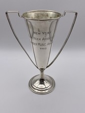 Lovely 1925-26 Sterling Silver Trophy Cup - New York Music Week - Chamber Music