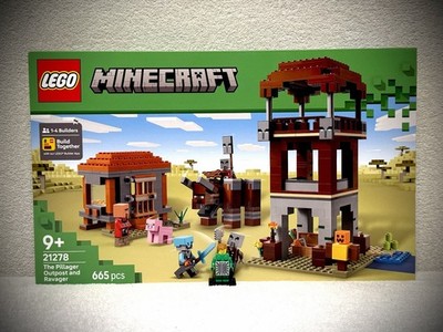 LEGO Minecraft - 21278 - The Pillager Outpost and Ravager - NEW NEU