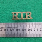 WW1 British Army Royal Irish Rifles Regiment Shoulder Title Badge Line Infantry