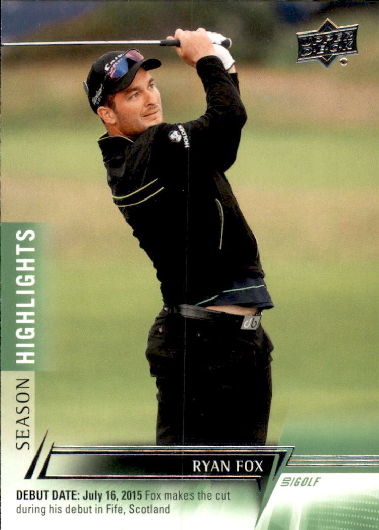2024 Upper Deck #69 Ryan Fox - GOLF