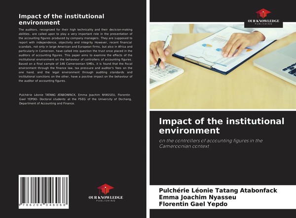 Impact Of The Institutional Environment Atabonfack (U. A.) Taschenbuch Englisch-image
