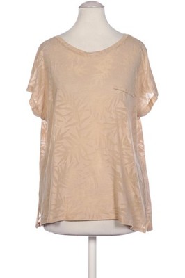 Cartoon T-Shirt Damen Shirt Kurzärmliges Oberteil Gr. S Beige #izuax4e