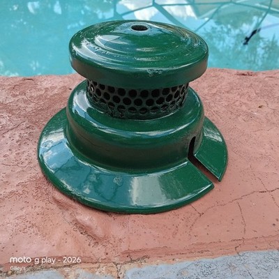 Vintage Coleman 424c Lantern Smoke Cap
