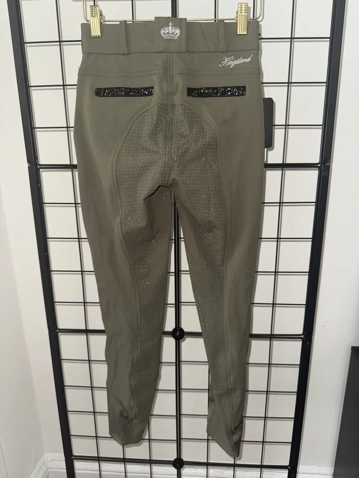 Pantalones de asiento completo de silicona Kingsland con bling/estrás para niños talla 32” Foto 2 de 4