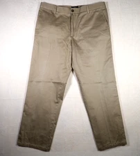 Dockers Straight Fit Light Brown Cotton Khakis Chinos Mens Pants 38x32
