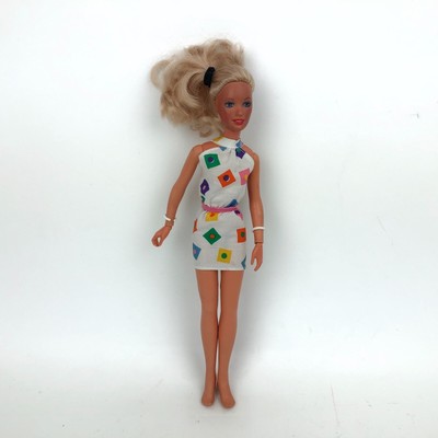 Vintage 1978 Darci Darcy Cover girl Doll Kenner blonde White dress 12"...