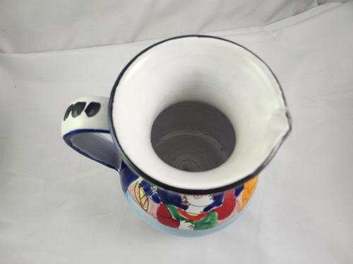 Vintage The Cellar Italian Pottery Ceramic Pitcher Macy's Attributed Desimone - Picture 5 of 7