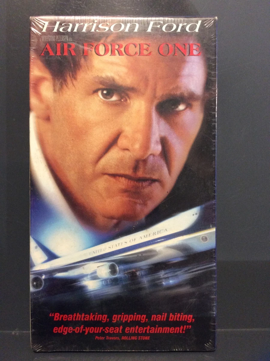 Air Force One VHS 1997 Columbia Pictures Harrison Ford Movie Tape