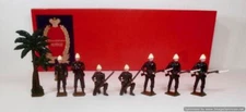 COJF-3183B - Kings Royal Rifle Corps, Egypt 1882 (Set 29) 8 Figures - Tradition