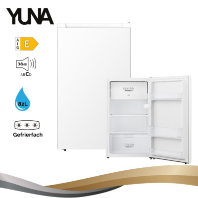 Kühlschrank mit 3*Gefrierfach Freistehend 82 L 38dB LED