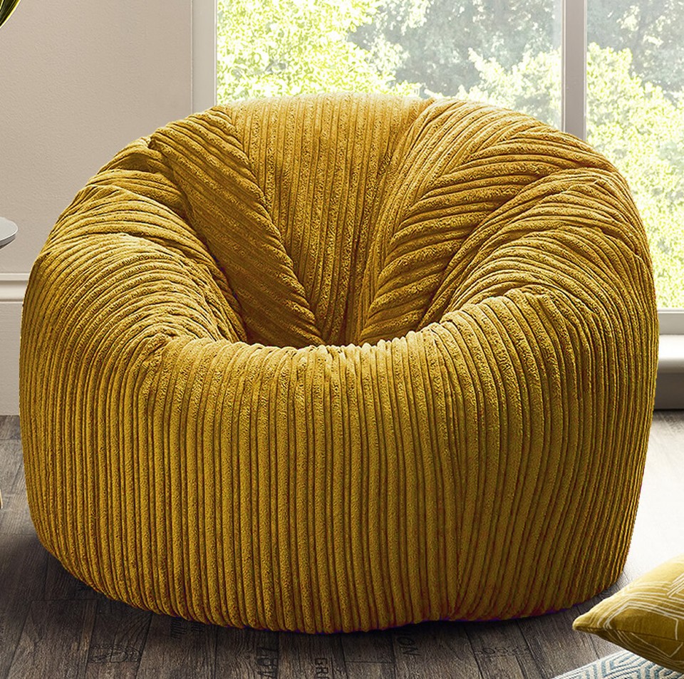 Jumbo Cord Beanbag Chair Childrens Cord Beanbags Jumbo Cord Bean bag
