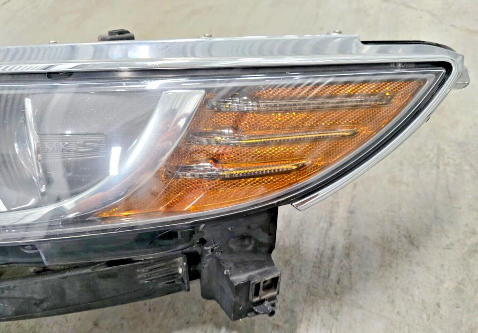 13 14 15 16 Lincoln MKS Headlight Light Xenon HID Left Driver Side Adaptive OEM Foto 2 de 4