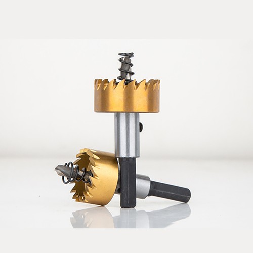 Titanium Coated HSS Hole Saw 12-30mm Drill Bit Stainless Steel Metal Wood Cutter - Picture 2 of 30