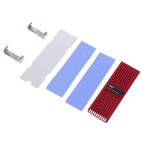 Ultra-thin Aluminum Solid State Drive Heatsink Hard Disk Kit For M.2 SSD 2280 - Afbeelding 5 van 7