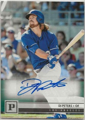 2018 Panini Signatures DJ Peters #PSDP