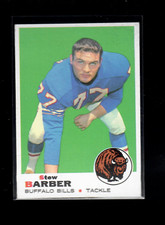 1969 TOPPS FOOTBALL # 242 STEW BARBER NICE CARD
