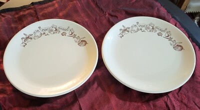 LE Comptoir De Famille 2 PLACE DU MARCHE 8.5'' SALAD Plates France   