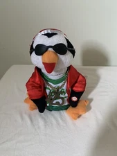 VTG Gemmy Holiday Living Hip Hoppers Penguin in da club 50 cent Sound NO MOVES