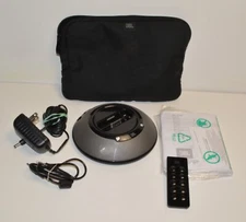 JBL On Stage Micro Portable iPod / iPhone Docking device speaker w bag remote