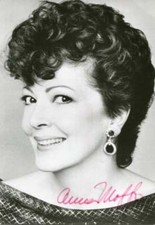 Anna Moffo (+) autograph Italian-American opera SINGER, signed photo Anna Moffo (+) autograph Italian-American opera SINGER, signed photo