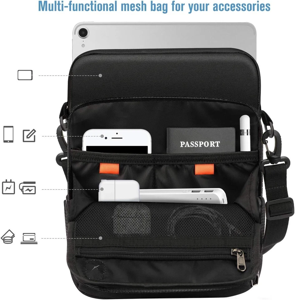 11 Inch Tablet Sleeve Case Bag for iPad Pro 11/ iPad 9th 10.2/ iPad Air 5 Gen - Image 4 of 4