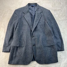 Vintage Pendleton Mens 44 Sport Coat Tweed Blazer Jacket Virgin Wool Made in USA