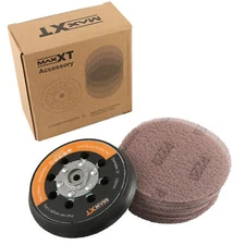 MAXXT 5" Hook & Loop Backing Plate & 30 Mesh Grip Disc for MAXXT R7303 & R7304