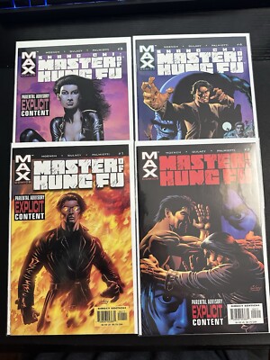 Shang. Chi: Master Of King Fu #1-4 Marvel Max 2002