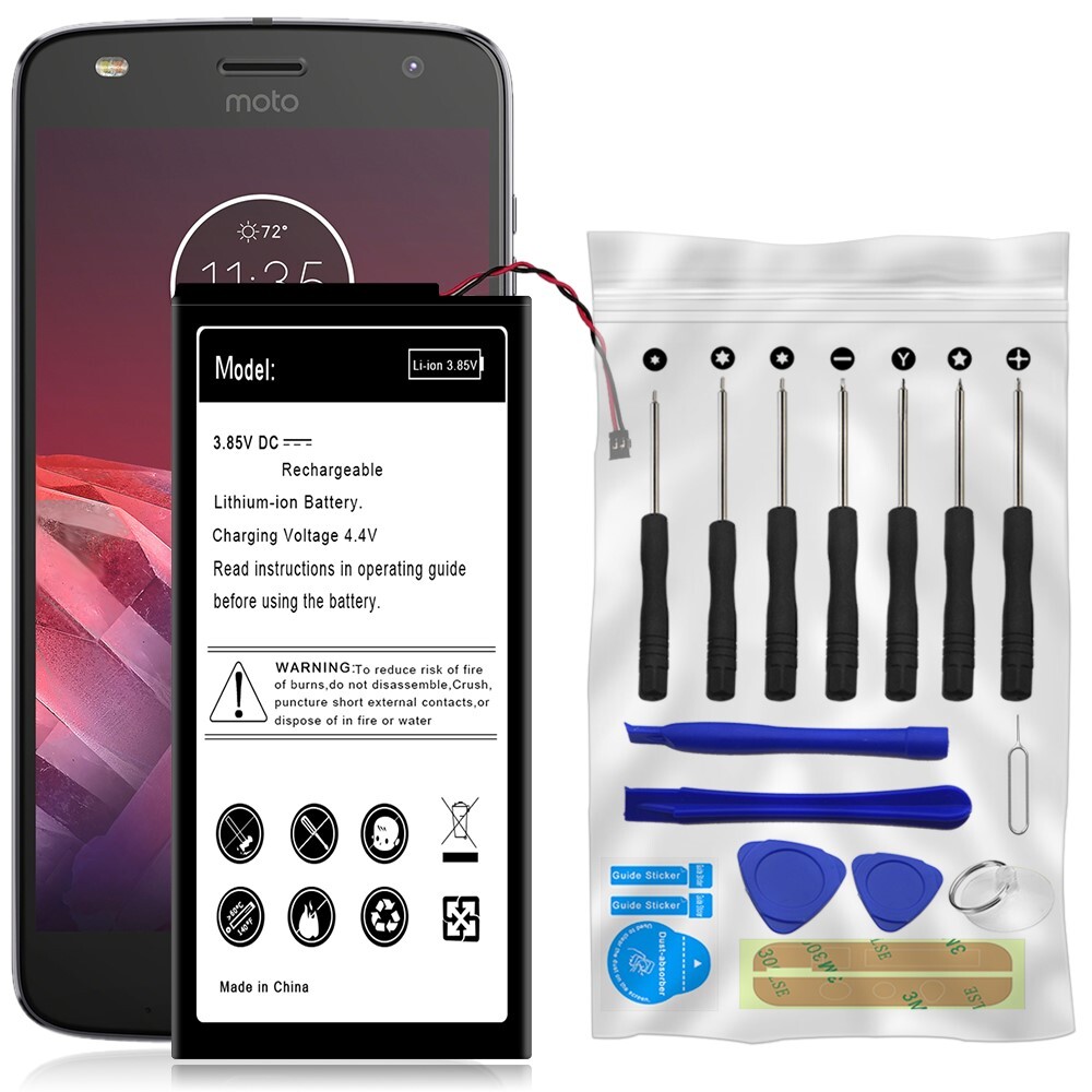 New 3820mAh Replacement HZ40 Battery for Motorola Moto Z2 Play XT1710  XT1710-02