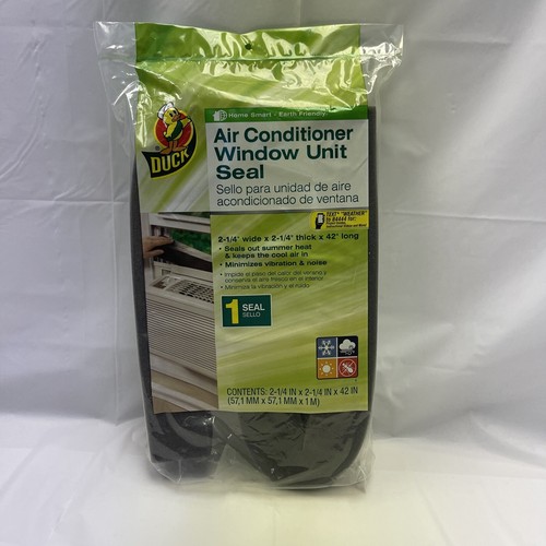 New! Duck Brand Air Conditioner AC Insulating Strip Seal 2 1/4" x 2 1/4" x 42" - Picture 1 of 2