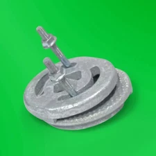 CTC150 OZ GEDNEY 1-1/2" CABLE TRAY CLAMPS.  BOX OF 5