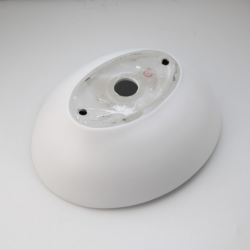 US White Ceramic Bathroom Sinks Basin Washing With Drain Deck Mounted Mixer Taps - Picture 10 of 14