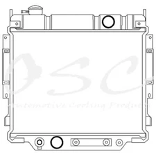New Radiator Fits Part Numbers Cu1165 8011165 432194 1165