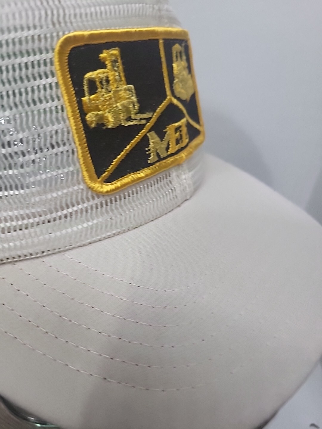 Vintage Construction Equipment Patch Trucker Hat … - image 13