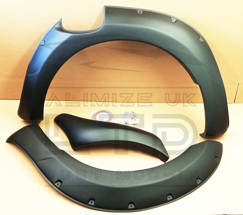 Para Ford Ranger 2012 T6 Wildtrack guardabarros bengalas arcos moldes 9 pulgadas - Imagen 7 de 9