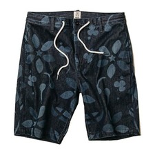 NEW Hiroshi Kato The Clip Shorts Mens 32 - Floral Flower Print Made In USA (K6)