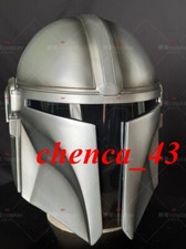1PC New Star Wars Mandalorian Helmet 1:1 FRP Full Mask Replica Cosplay Prop Gift
