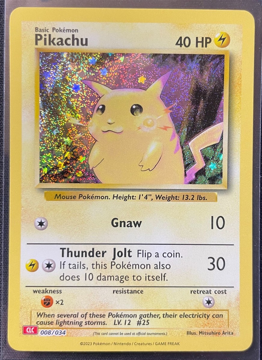 ポケモン - Pikachu 英語版　正規品 Pokémon Card [English Version] Pikachu 25th Anniversary Holo