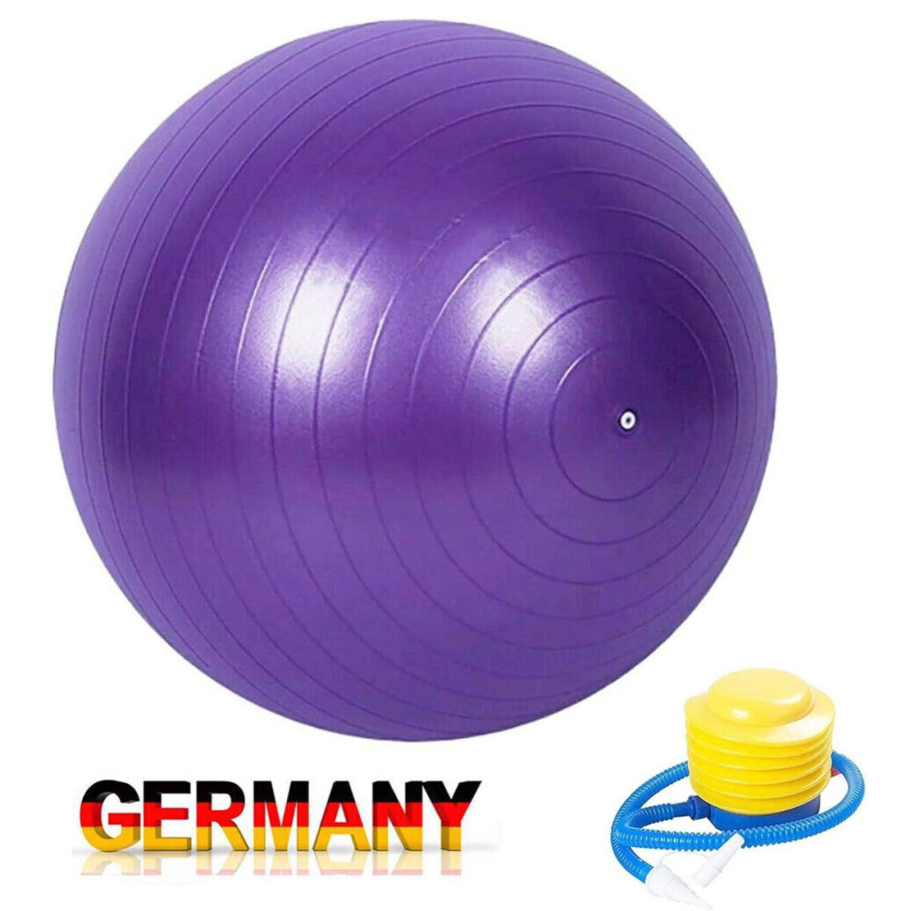 65cm Gymnastikball Sitzball Schwangerschafts Sitz Ball Bürostuhl mit Pumpe