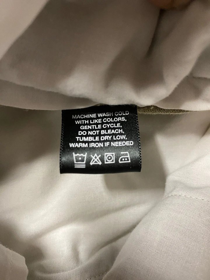 Pantalones chinos de pana Lyle & Scott para hombre 36 X 30 calce relajado marrón algodón grueso Foto 3 de 4