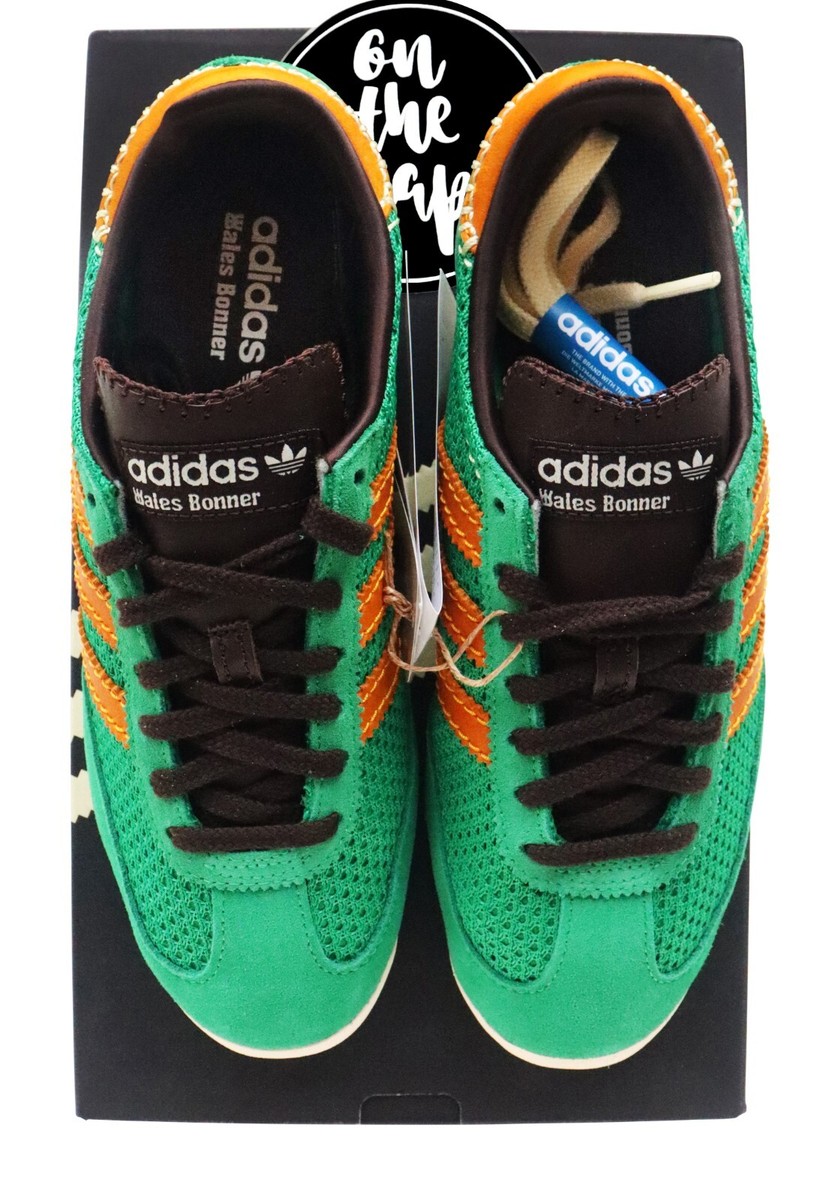 Adidas SL72 x Wales Bonner Green Orange Brown Knit UK 5 6 7 8 US