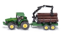 1954 Siku 1:50 John Deere Traktor Mit ForstanhäNger