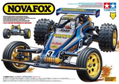 9 TAMIYA NOVAFOX 1/10 RC フォックス Tamiya NOVAFOX RC Off Road 2wd Kit Buggy 1/10 The Nova Fox nib