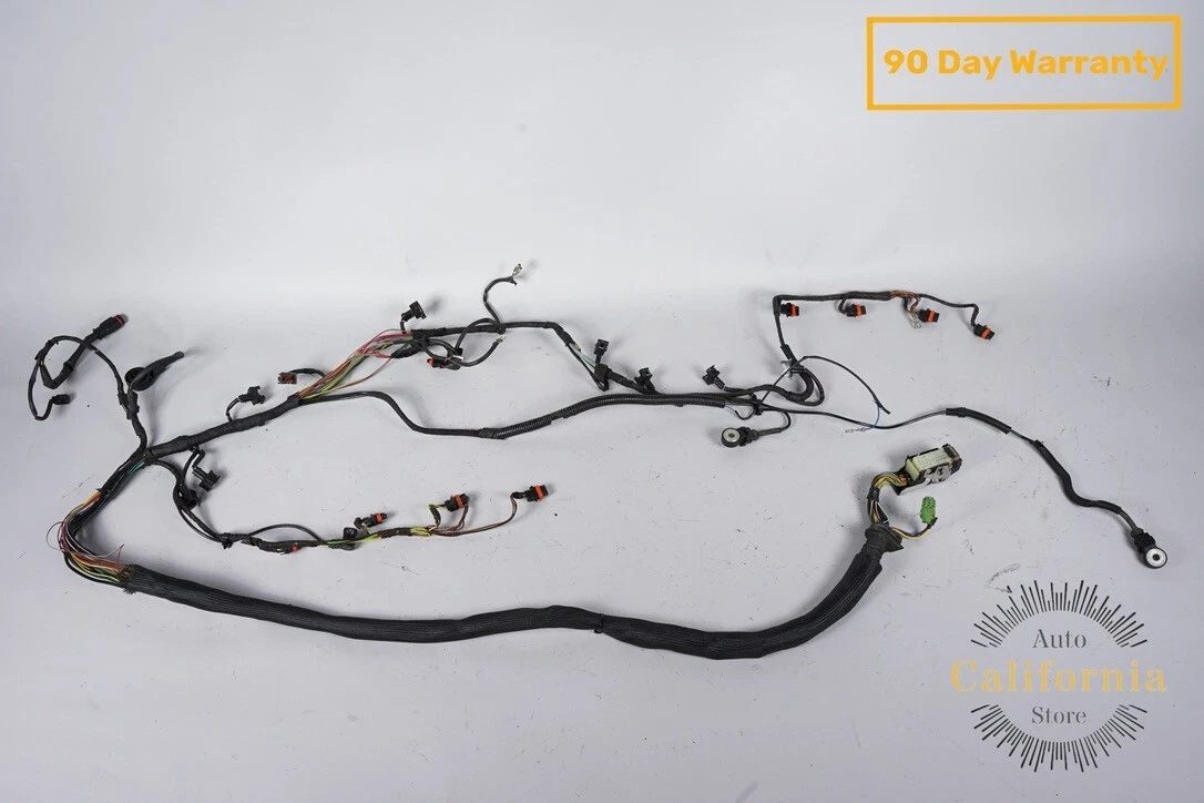 97-99 Mercedes W140 S500 M119 Engine Motor Cable Wire Wiring  