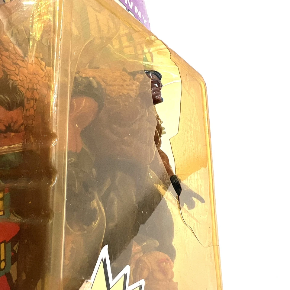 1993 Toy Biz The Uncanny X-Men "TUSK" Action Figure Vintage Open Card #4914 - Image 4 of 4