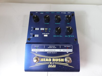 Akai E2 Headrush Echo Delay Looper Effects Pedal Free US S&H
