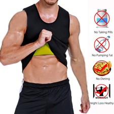 Fajas Para Hombres Faja Reductora De Hombre Men Body Abdomen Control Tee Shapers