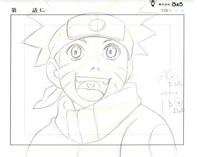 how to draw Naruto Uzumaki step-by-step using just a pencil